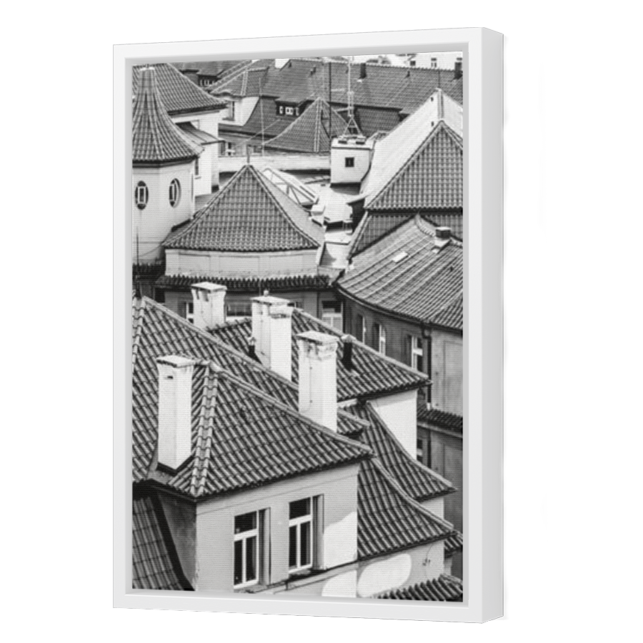Thumbnail for Canvas - White Floating Frame