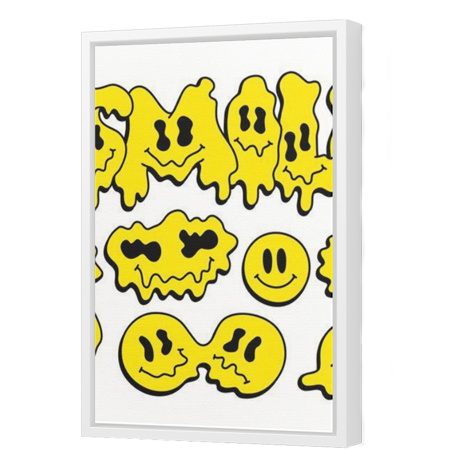 Thumbnail for Canvas - White Floating Frame