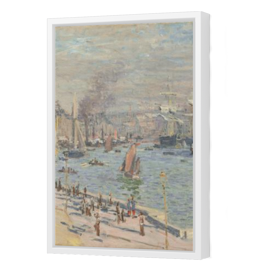 Thumbnail for Canvas - White Floating Frame