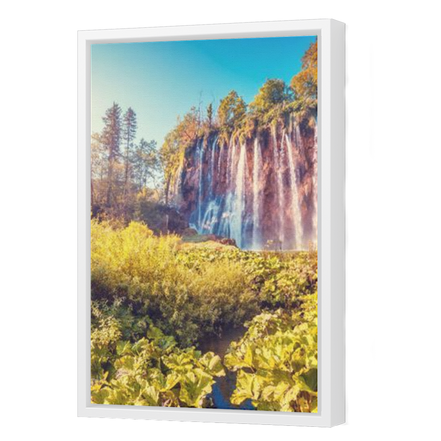 Thumbnail for Canvas - White Floating Frame