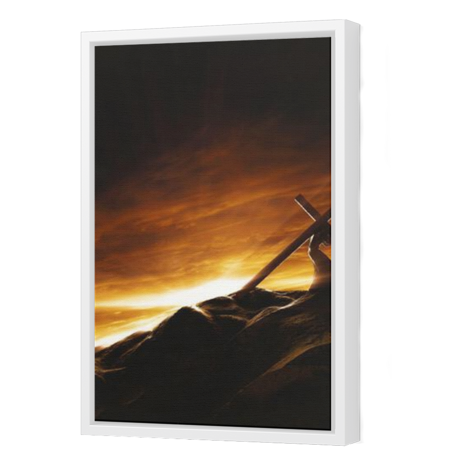 Thumbnail for Canvas - White Floating Frame