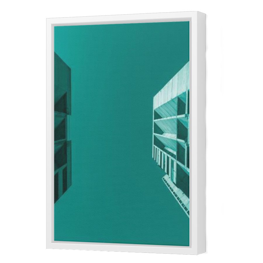 Thumbnail for Canvas - White Floating Frame