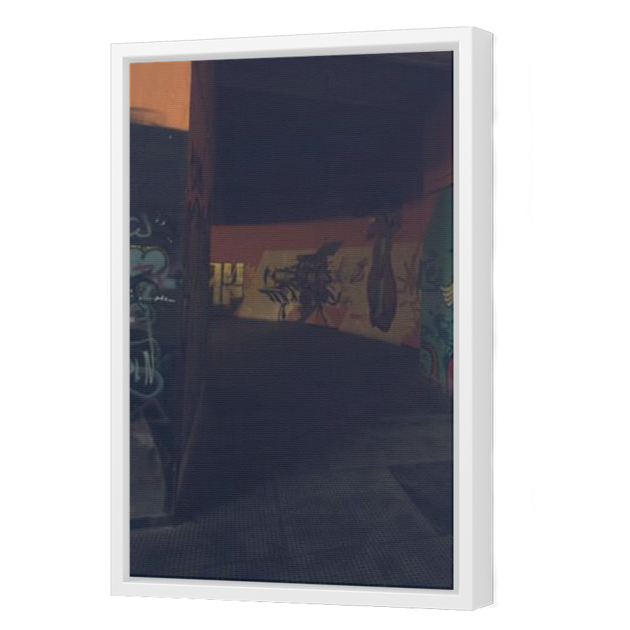 Thumbnail for Canvas - White Floating Frame