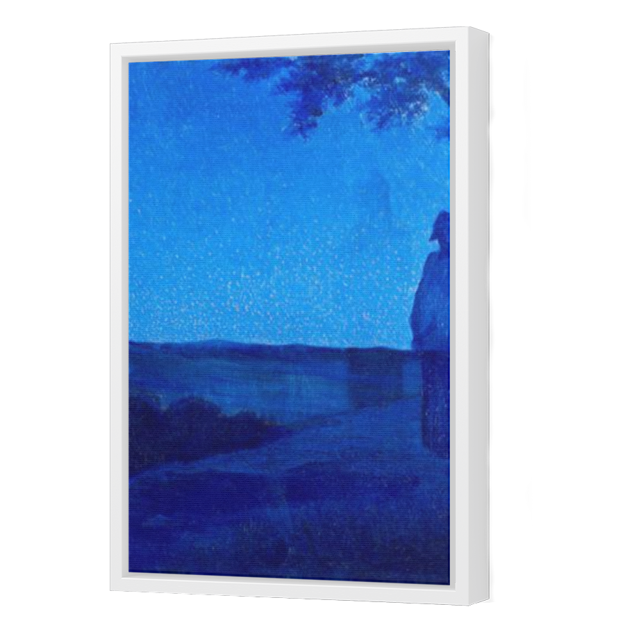 Thumbnail for Canvas - White Floating Frame