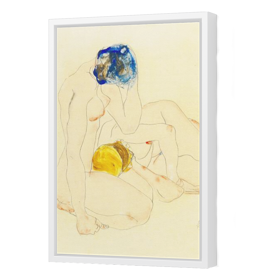 Thumbnail for Canvas - White Floating Frame