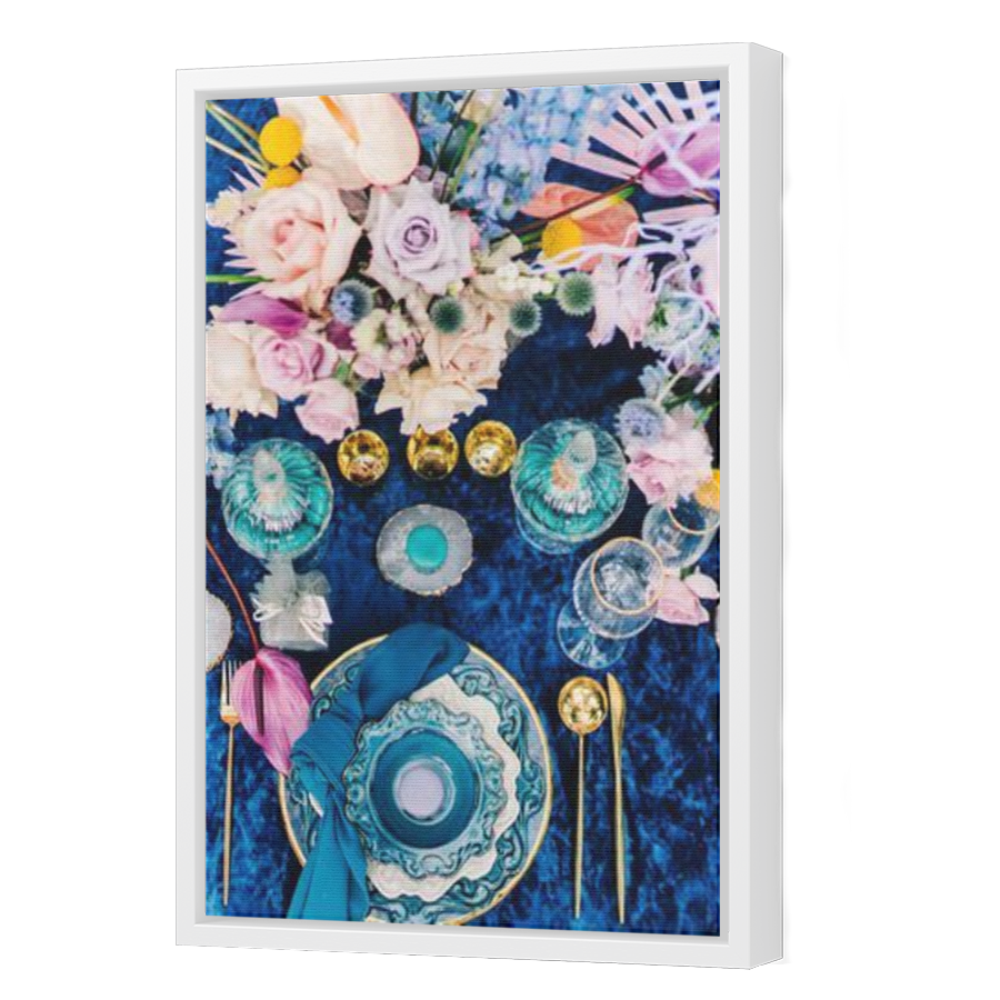 Thumbnail for Canvas - White Floating Frame