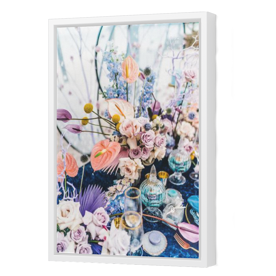 Thumbnail for Canvas - White Floating Frame