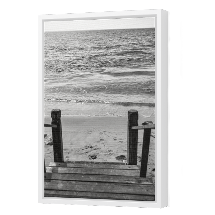 Thumbnail for Canvas - White Floating Frame
