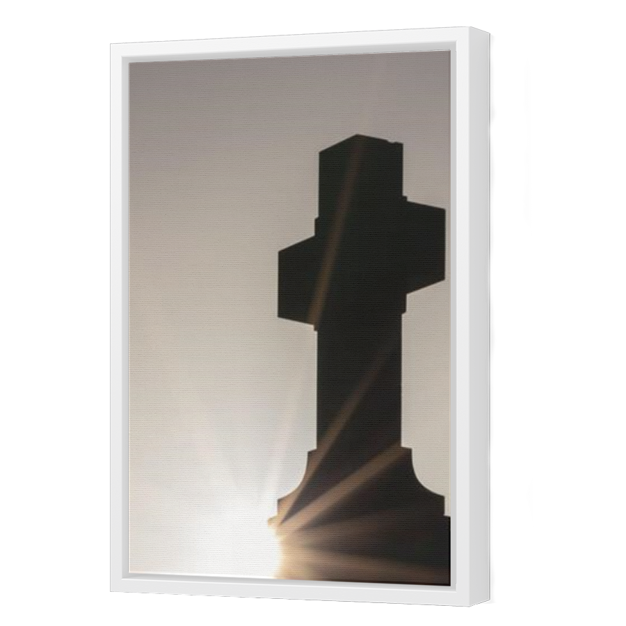Thumbnail for Canvas - White Floating Frame