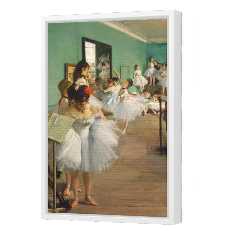 Thumbnail for Canvas - White Floating Frame