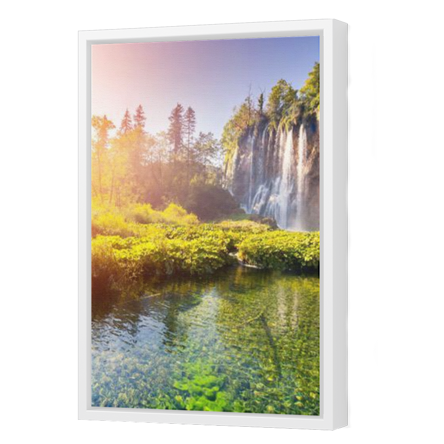 Thumbnail for Canvas - White Floating Frame
