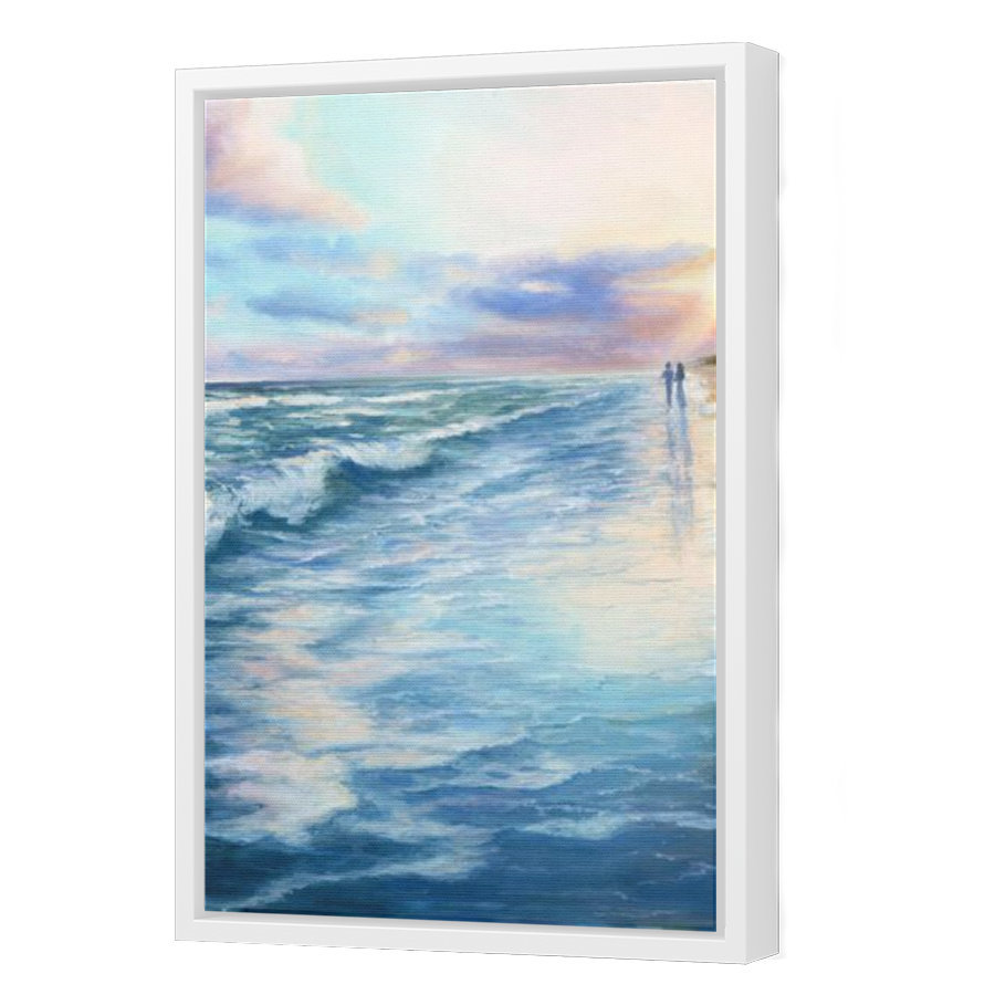 Thumbnail for Canvas - White Floating Frame