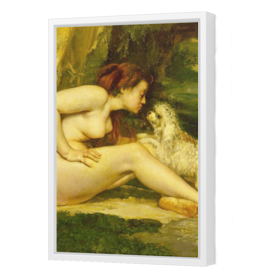 Thumbnail for Canvas - White Floating Frame