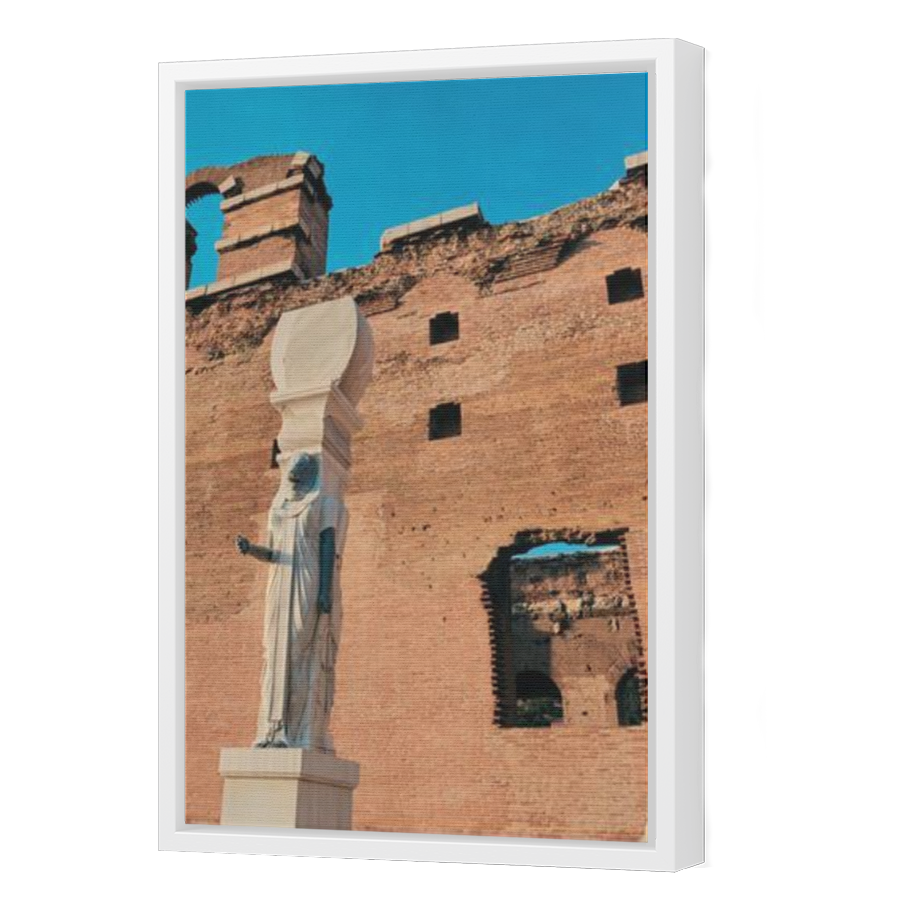 Thumbnail for Canvas - White Floating Frame