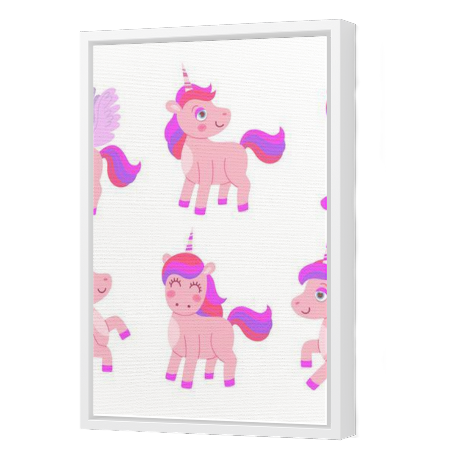 Thumbnail for Canvas - White Floating Frame