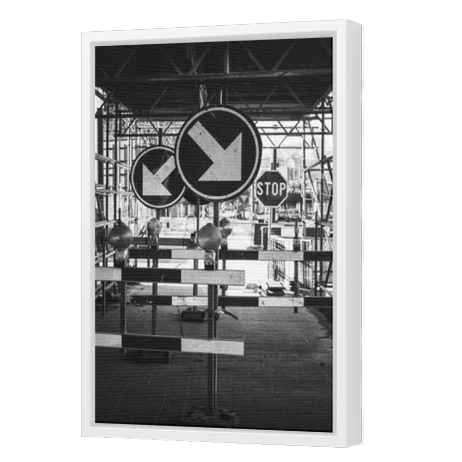 Thumbnail for Canvas - White Floating Frame