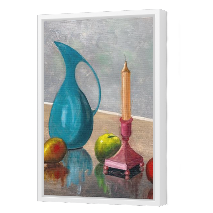Thumbnail for Canvas - White Floating Frame