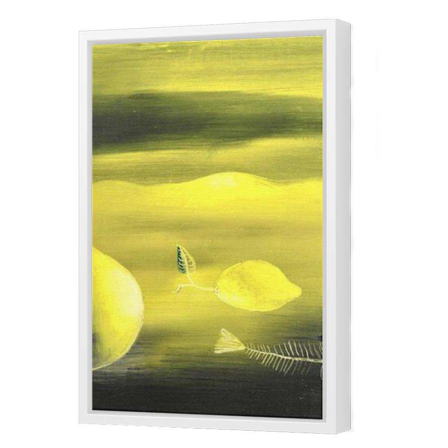 Thumbnail for Canvas - White Floating Frame