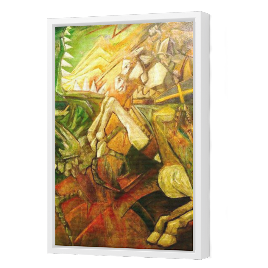 Thumbnail for Canvas - White Floating Frame