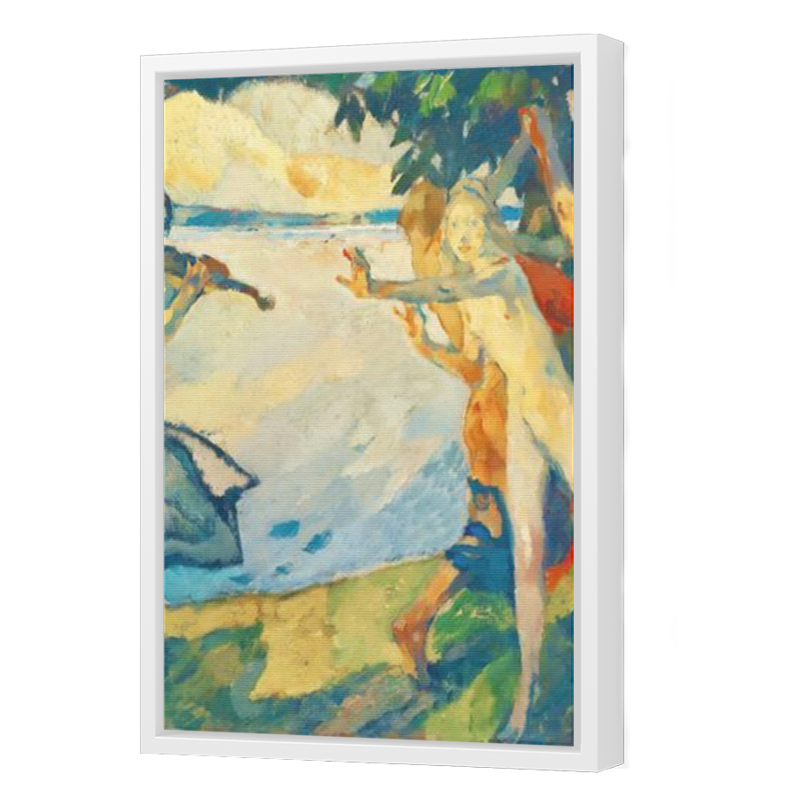 Thumbnail for Canvas - White Floating Frame