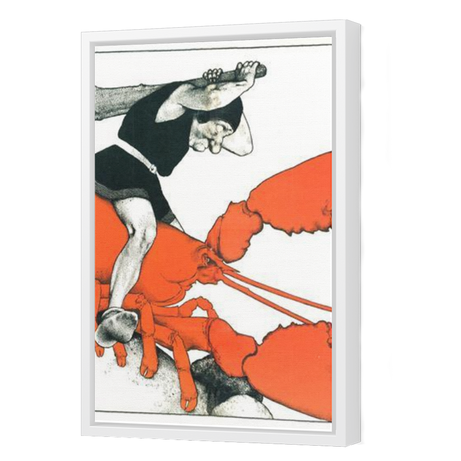 Thumbnail for Canvas - White Floating Frame