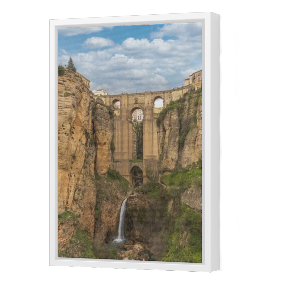 Thumbnail for Canvas - White Floating Frame