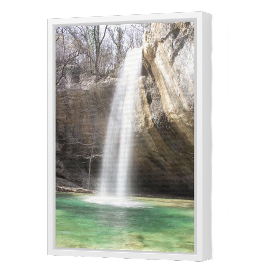 Thumbnail for Canvas - White Floating Frame