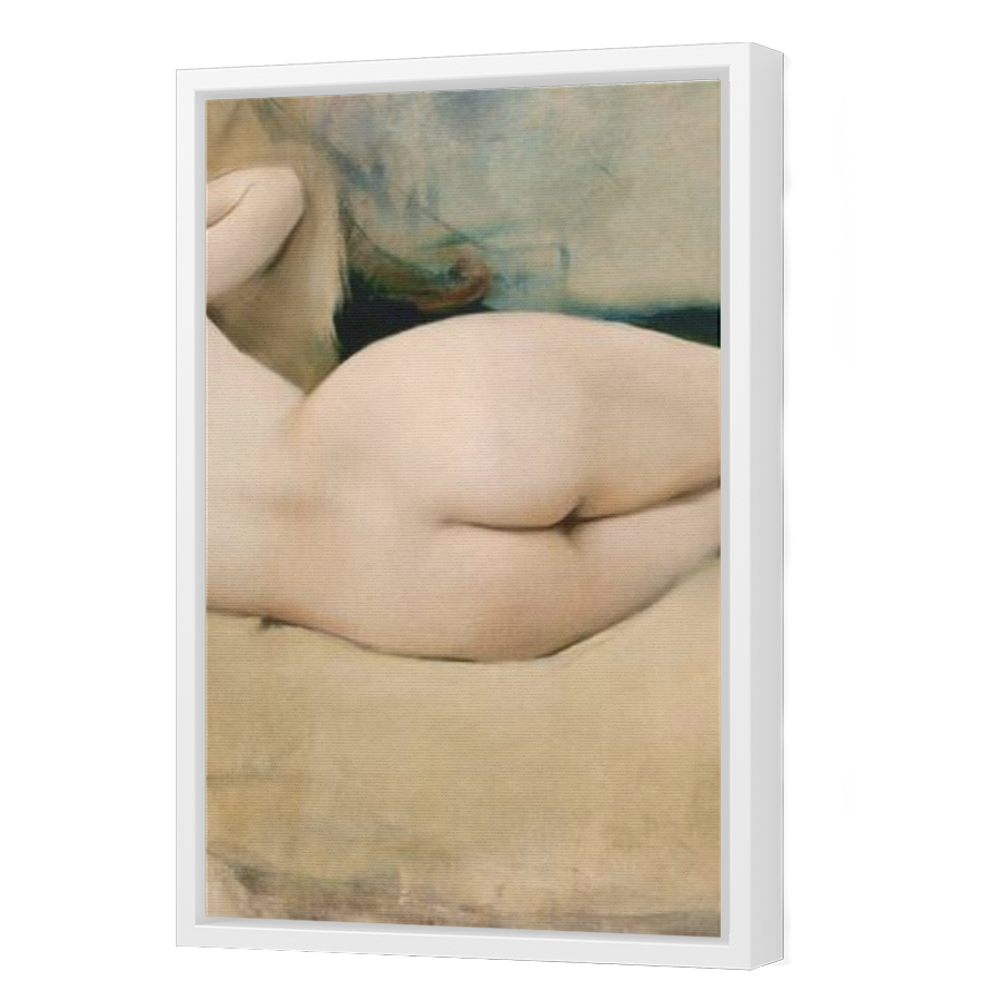 Thumbnail for Canvas - White Floating Frame