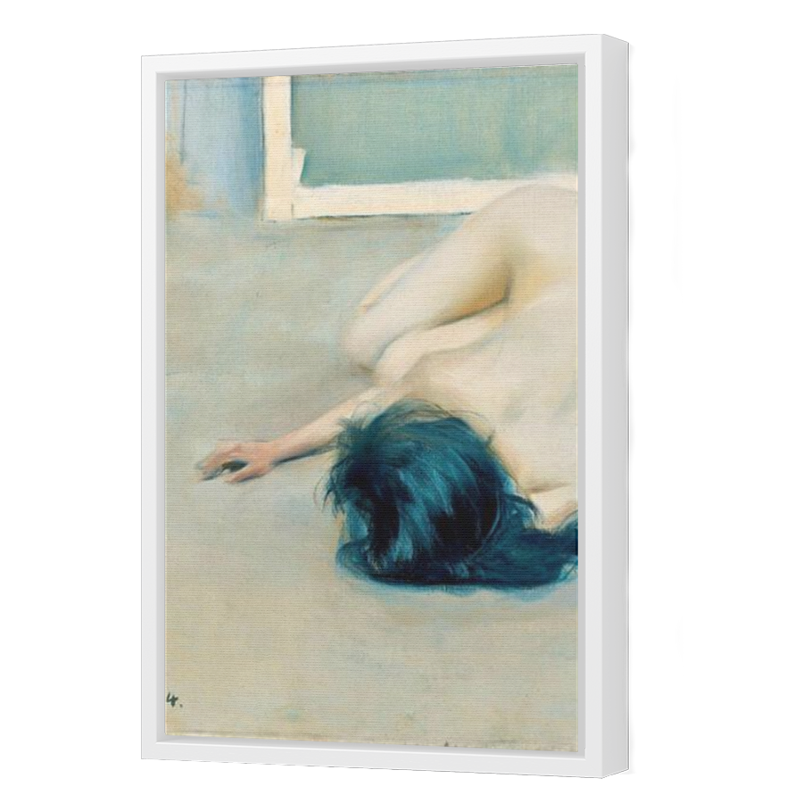 Thumbnail for Canvas - White Floating Frame
