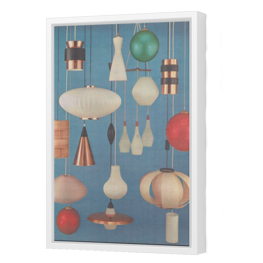Thumbnail for Canvas - White Floating Frame