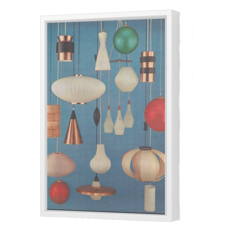 Thumbnail for Canvas - White Floating Frame