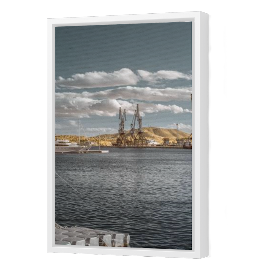 Thumbnail for Canvas - White Floating Frame