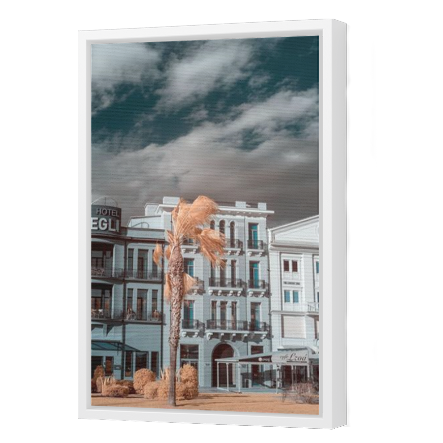 Thumbnail for Canvas - White Floating Frame