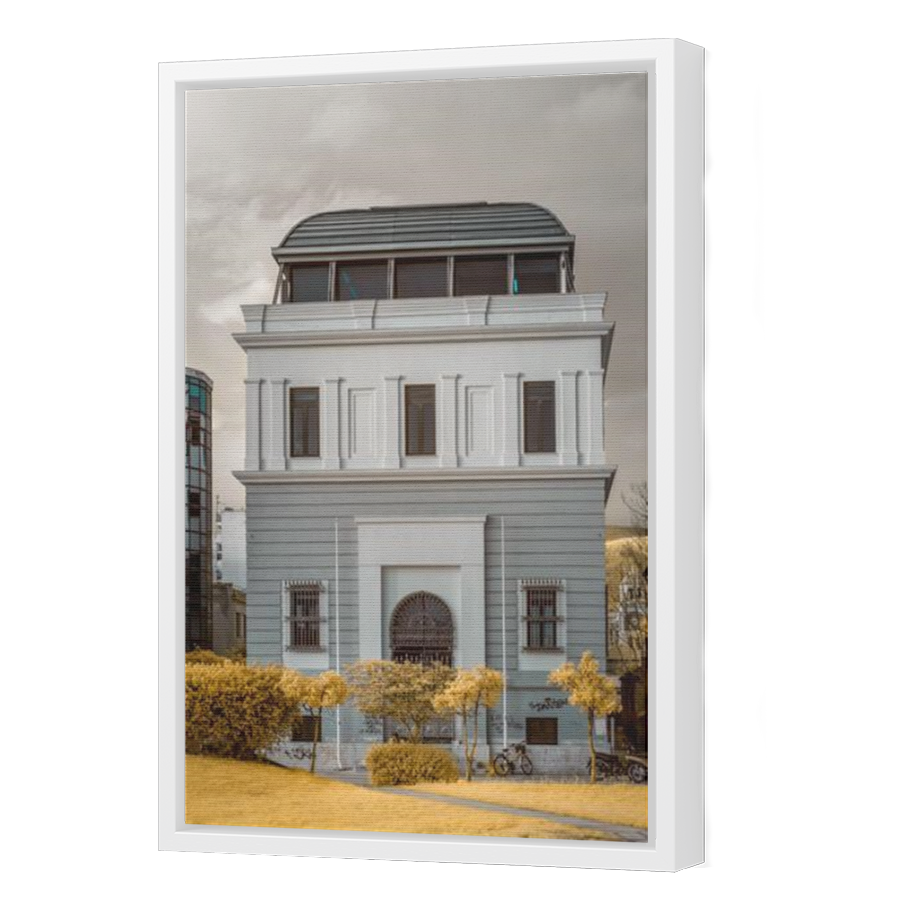 Thumbnail for Canvas - White Floating Frame