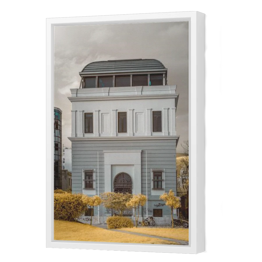 Thumbnail for Canvas - White Floating Frame