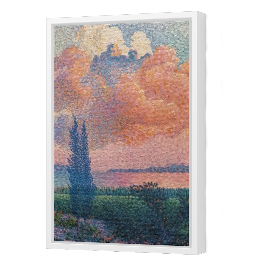 Thumbnail for Canvas - White Floating Frame
