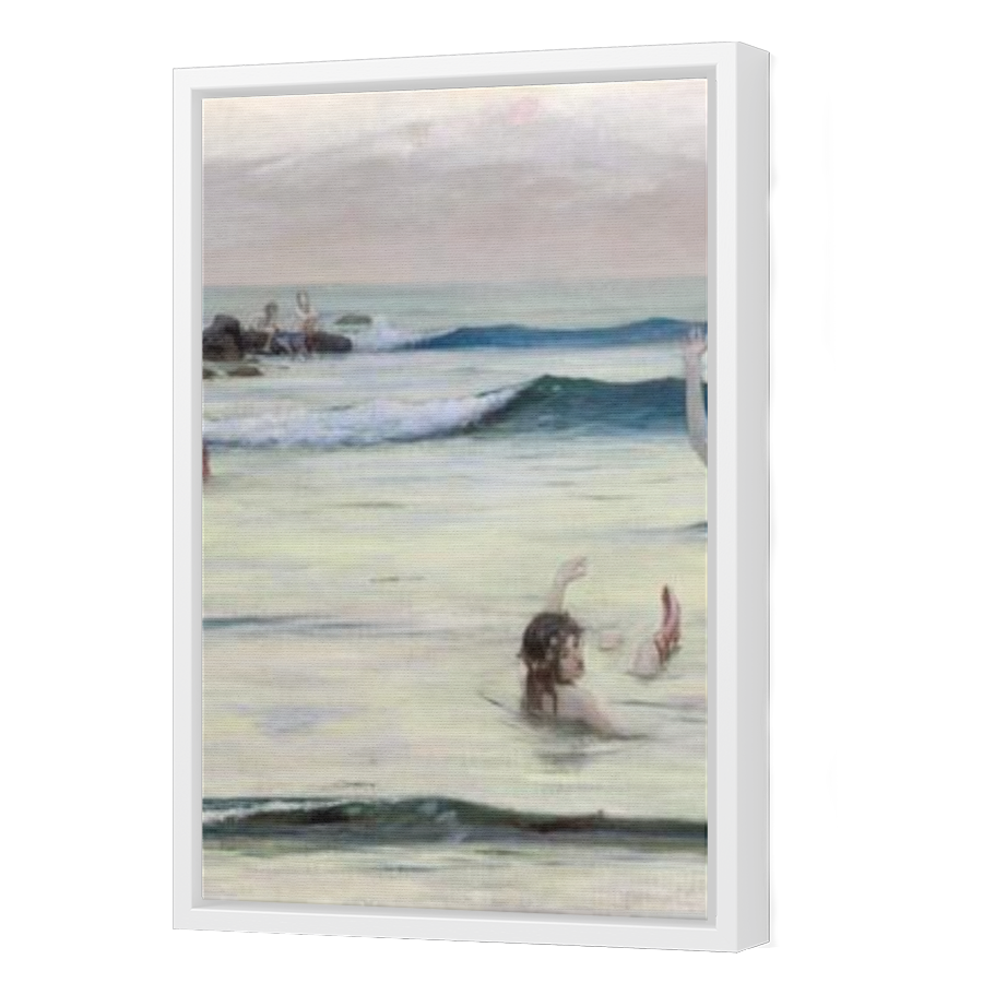 Thumbnail for Canvas - White Floating Frame