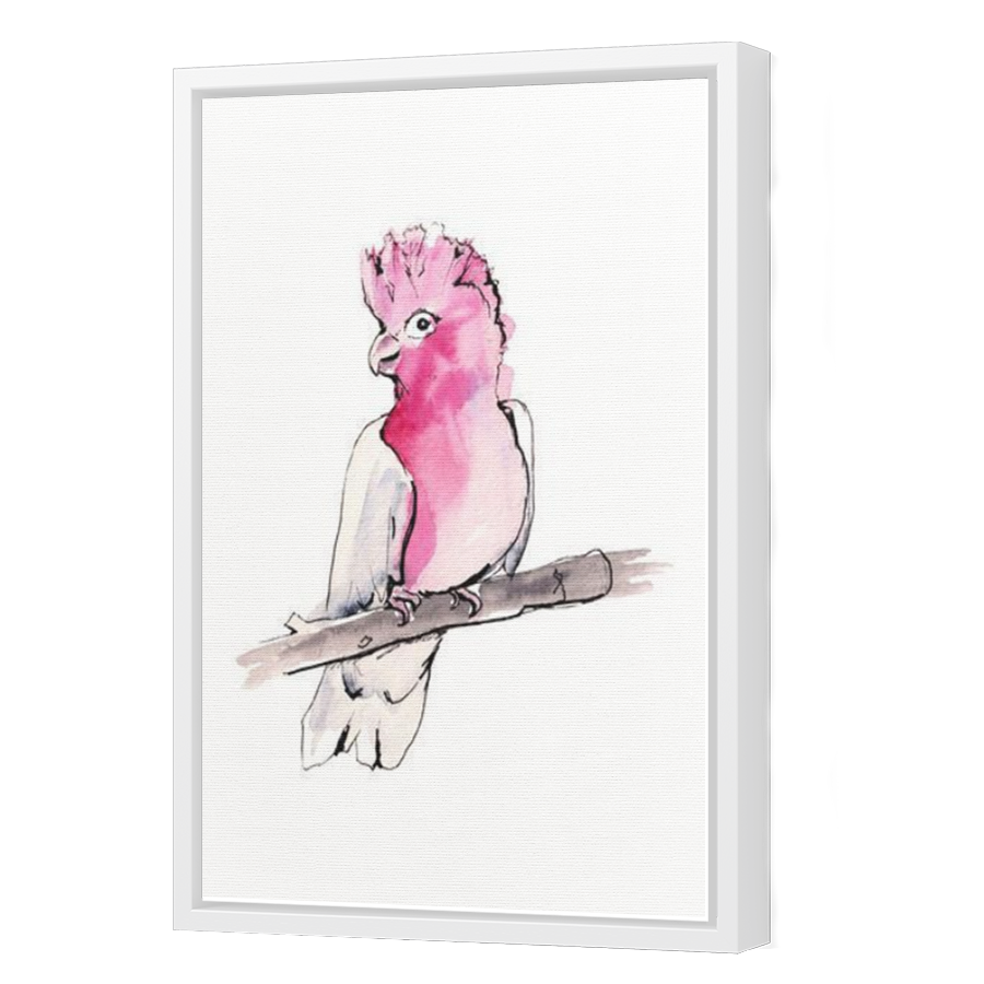 Thumbnail for Canvas - White Floating Frame
