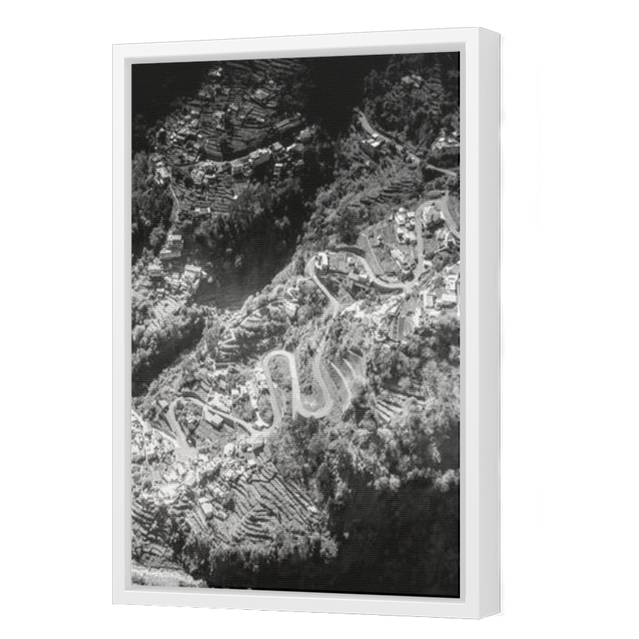 Thumbnail for Canvas - White Floating Frame