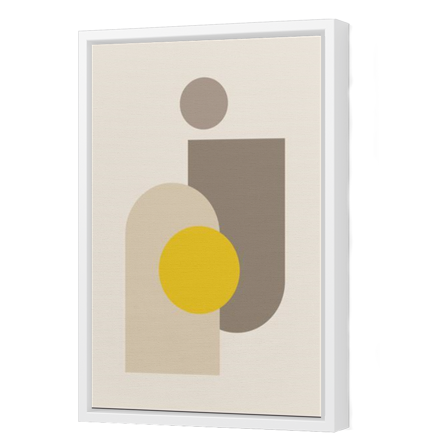 Thumbnail for Canvas - White Floating Frame