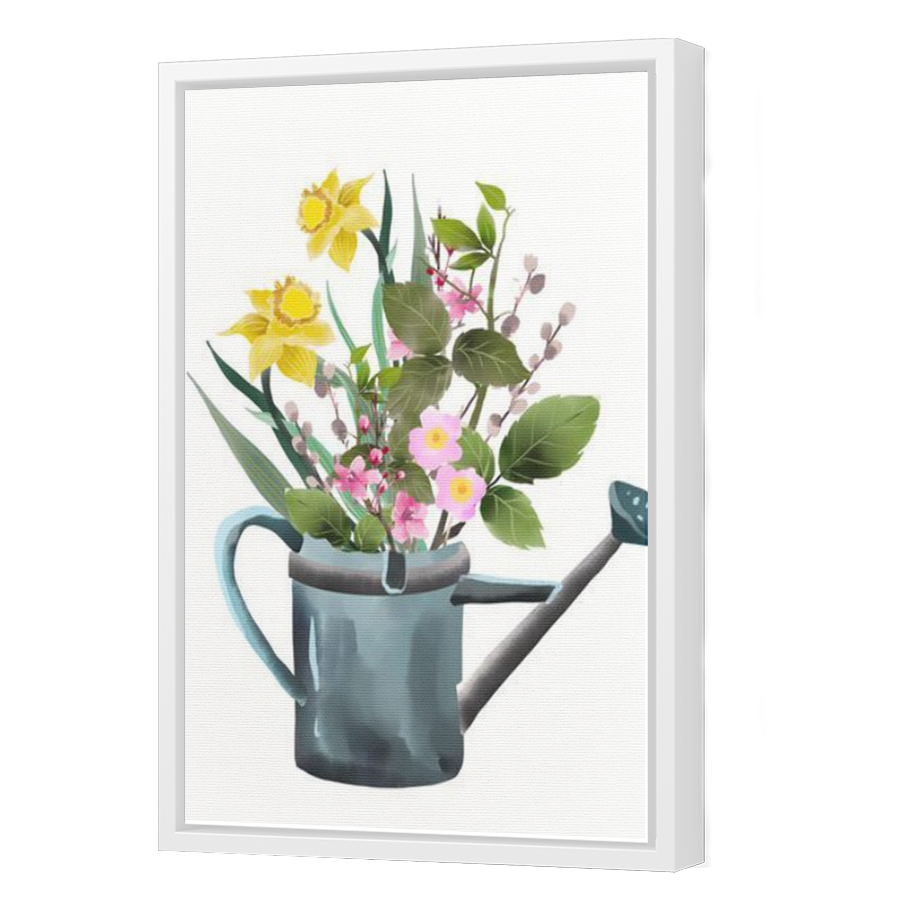 Thumbnail for Canvas - White Floating Frame
