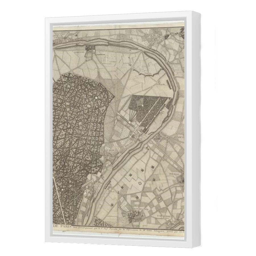 Thumbnail for Canvas - White Floating Frame