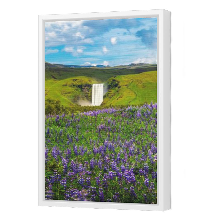 Thumbnail for Canvas - White Floating Frame