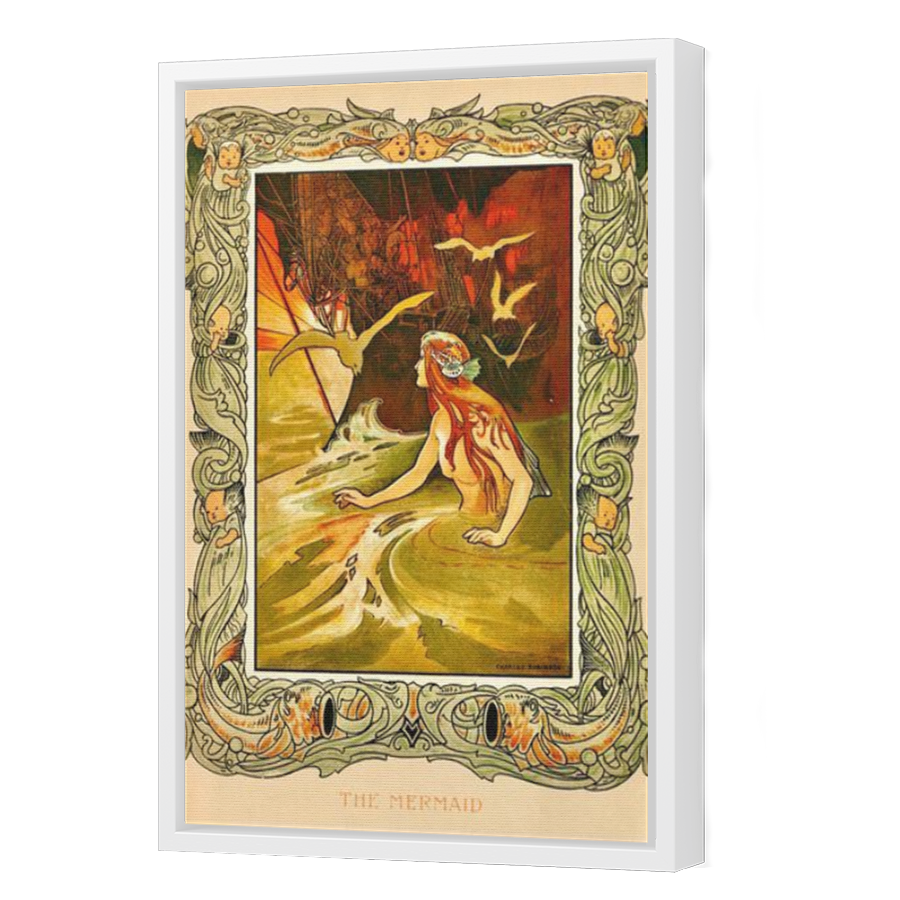 Thumbnail for Canvas - White Floating Frame