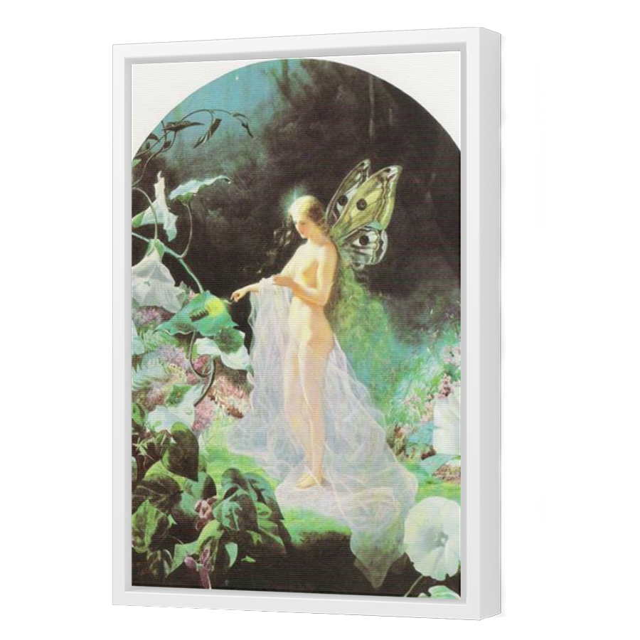 Thumbnail for Canvas - White Floating Frame