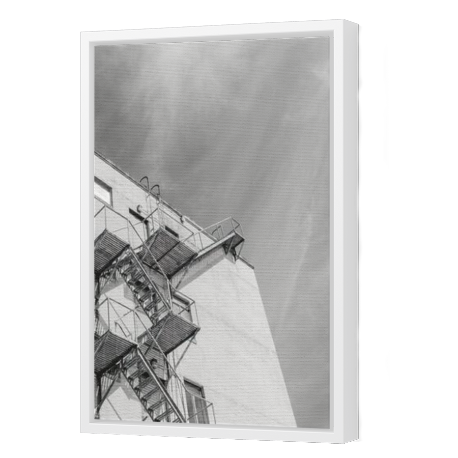 Thumbnail for Canvas - White Floating Frame