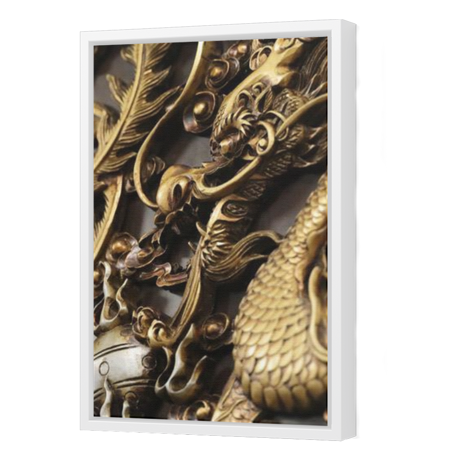 Thumbnail for Canvas - White Floating Frame