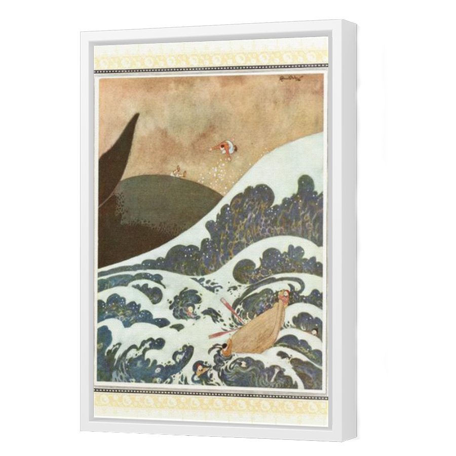 Thumbnail for Canvas - White Floating Frame