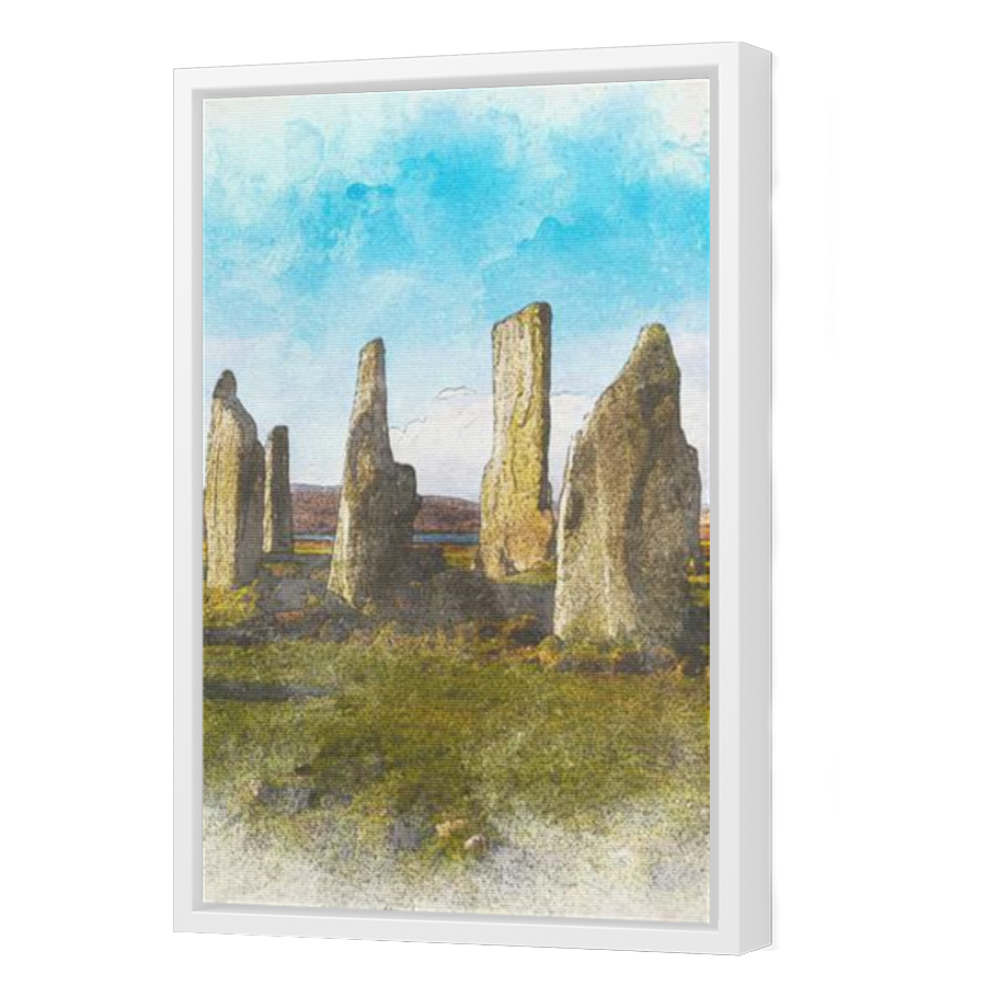 Thumbnail for Canvas - White Floating Frame