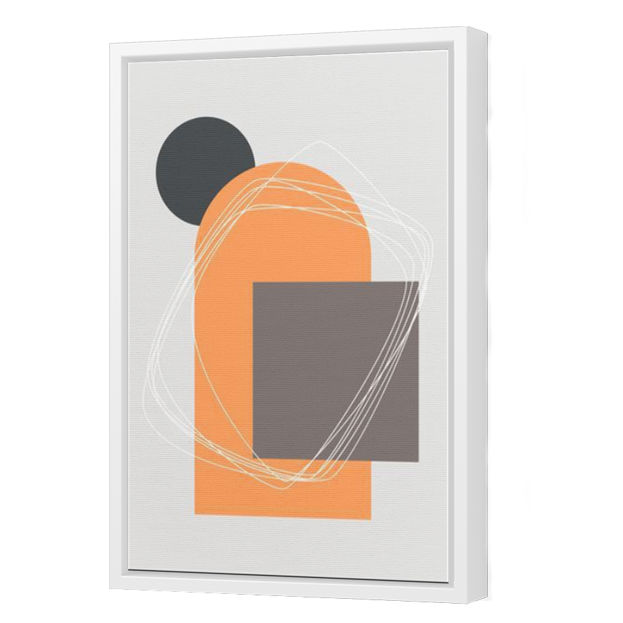 Thumbnail for Canvas - White Floating Frame